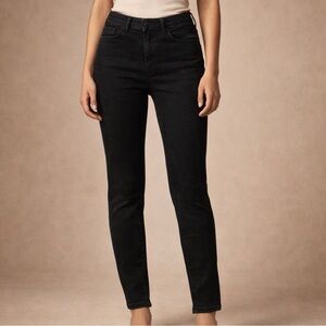 GAP Gray/Black Women's High Rise Black Jeans Simmer Leggings/Jeggings Size 12